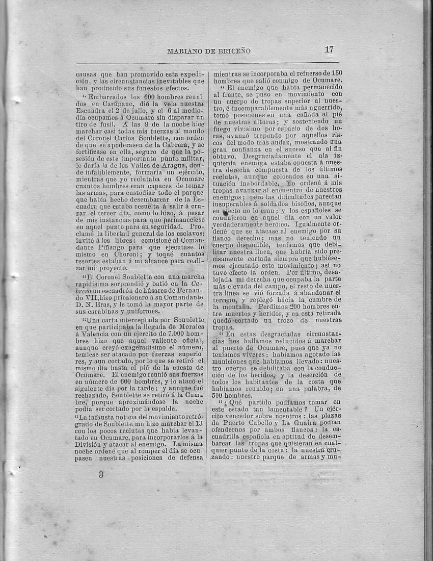 Historia de la Isla de Margarita, Notas, Pg. 17