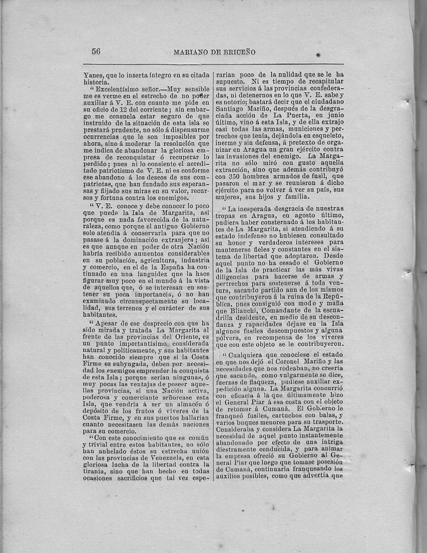 Historia de la Isla de Margarita, Pg. 56
