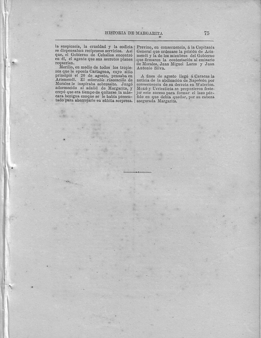 Historia de la Isla de Margarita, Pg. 75