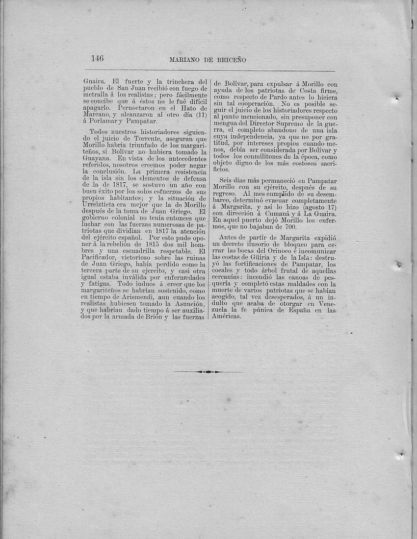 Historia de la Isla de Margarita, Pg. 146